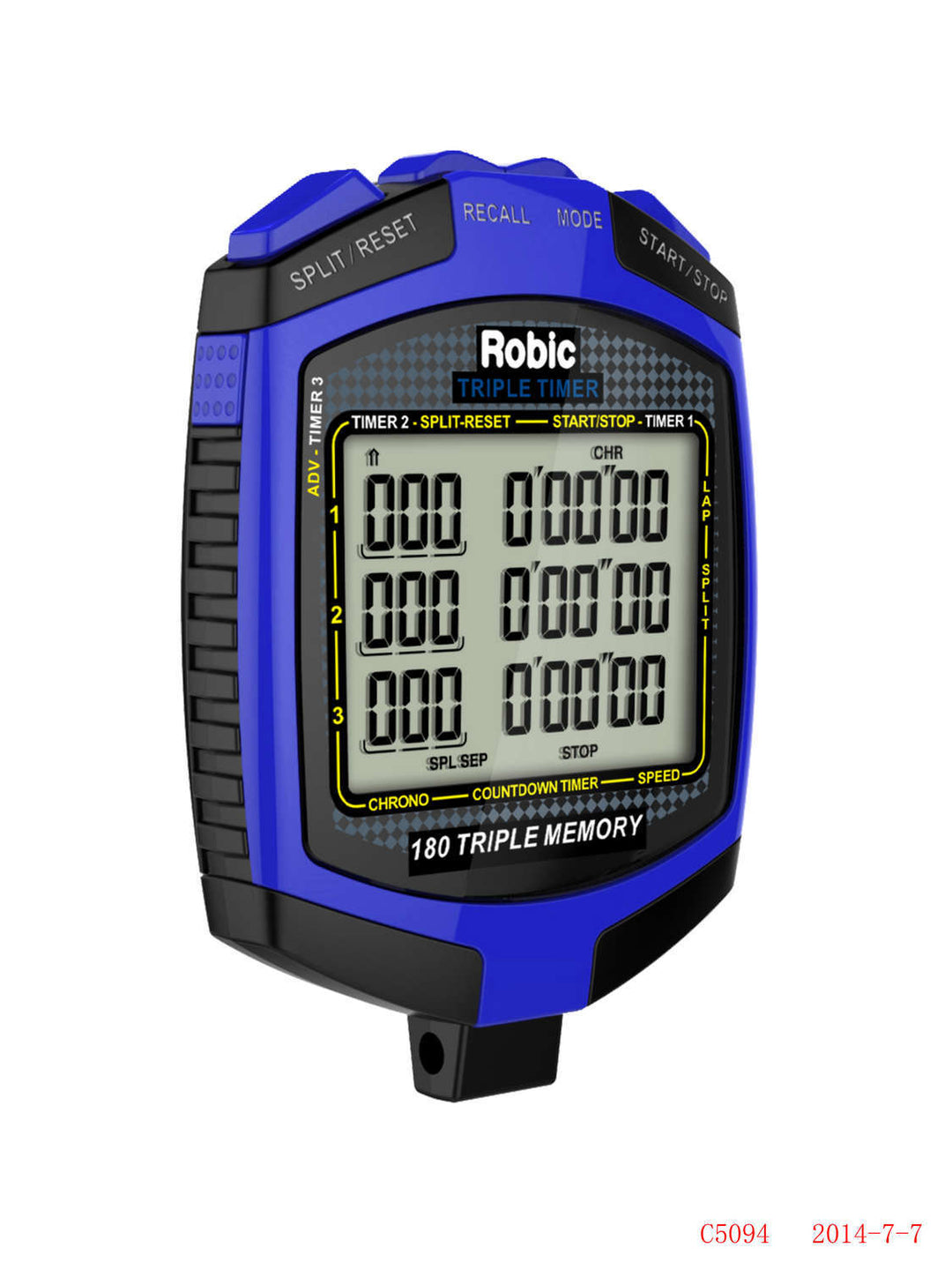 Stopwatch Robic SC-899 Triple Timer – Coastal Race Parts
